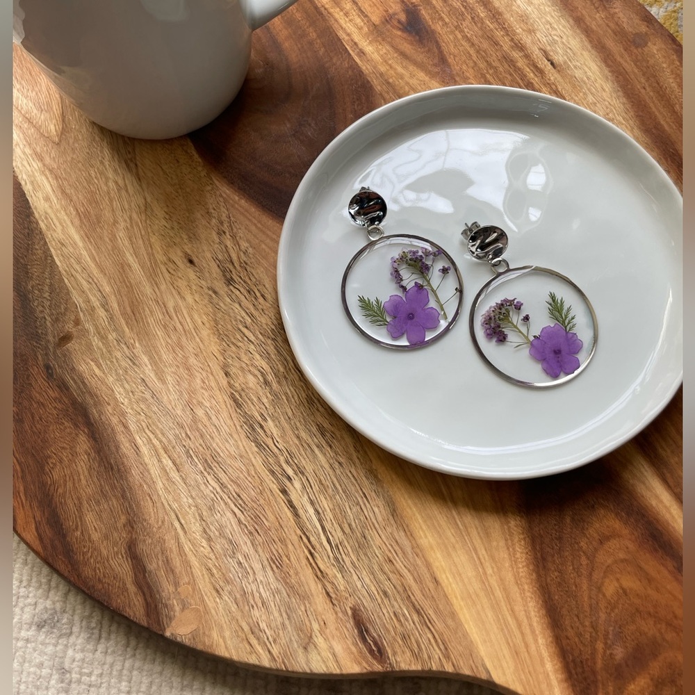 Handmade Resin Earrings